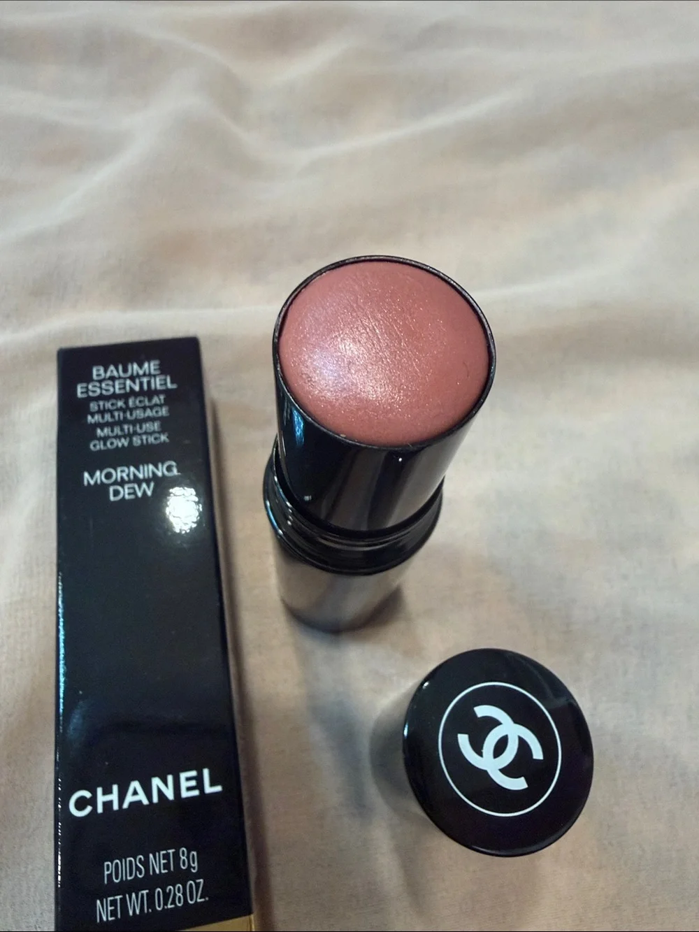 chanel baume essentiel multi-use glow stick in morning dew